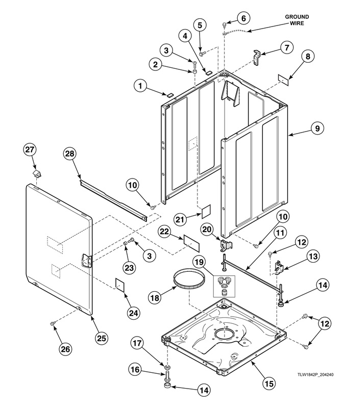 Diagram for AWN63RSN115CW14