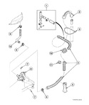 Diagram for Drain Pump, Drain Hose And Siphon Break Kit