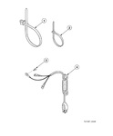 Diagram for Lead-in Cord And Cable Ties