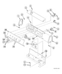 Diagram for Graphic Panel, Control Support Panel And Controls (drawing 3 of 3)