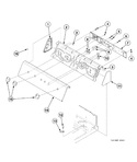 Diagram for Graphic Panel, Control Support Panel And Controls Starting serial no. 1810000001