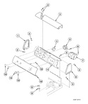 Diagram for Graphic Panel, Control Support Panel And Controls (drawing 1 of 9)