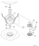 Diagram for Weldment And Bearing Assembly, Brake And Pulley