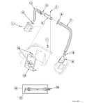 Diagram for Fill Hose, Back Flow Preventer And Mixing Valve Mounting Bracket - Models Starting Serial No. N3605085