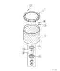 Diagram for Lint Filter, Washtub And Hub (drawing 2 Of 2)
