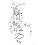 Diagram for Motor And Mounting Bracket - Models Through Serial no. c3486773