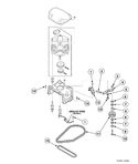 Diagram for Belts And Idler Assembly - Models Through Serial No. C3486773