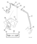 Diagram for Inlet Hose, Filler Hose, Back Flow Preventer And Mixing valve mounting Bracket (drawing 1 Of 2)