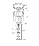 Diagram for Lint Filter, Washtub And Hub (drawing 1 Of 2)